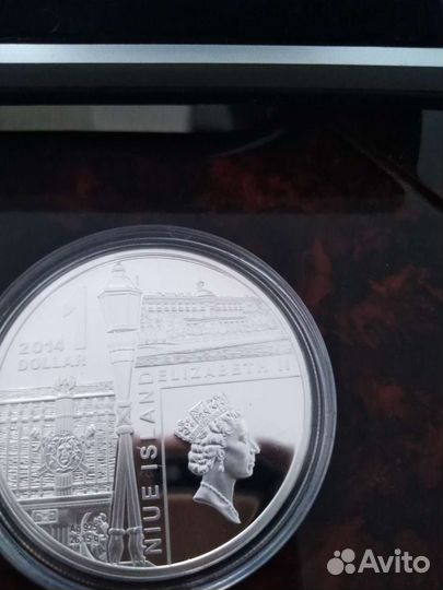 Монета Павел1 и Мария Федоровна серебро