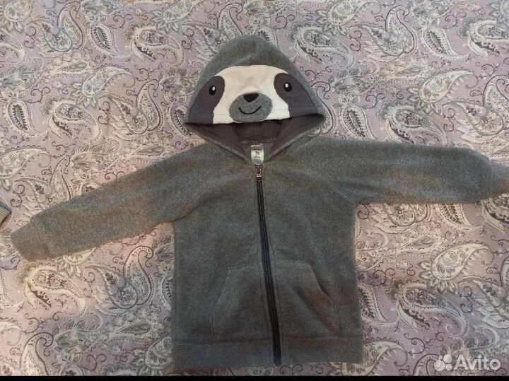 Толстовка флисовая carter's 2t