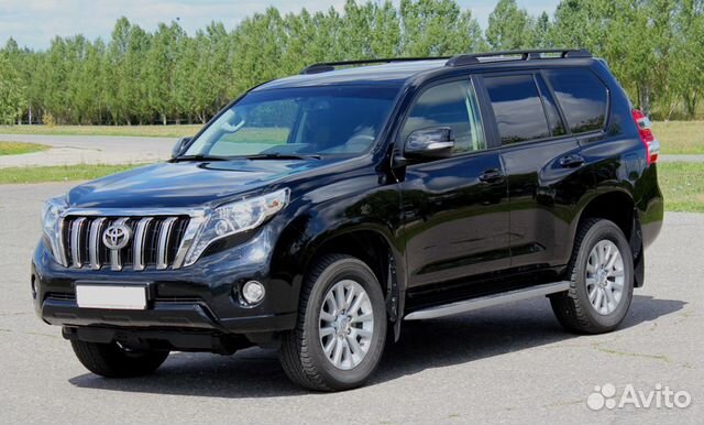 Рейлинги на крышу Toyota Land Cruiser Prado