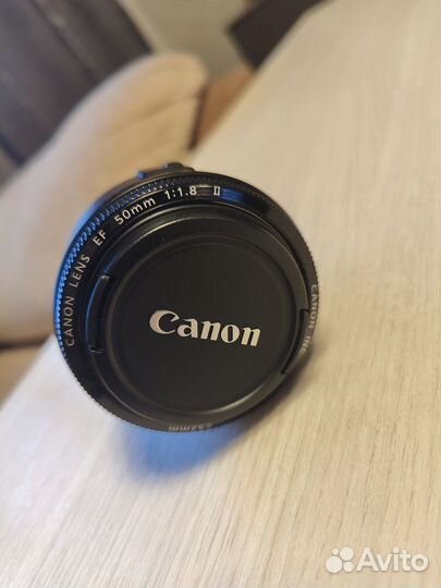 Объектив canon 50mm 1.8 II