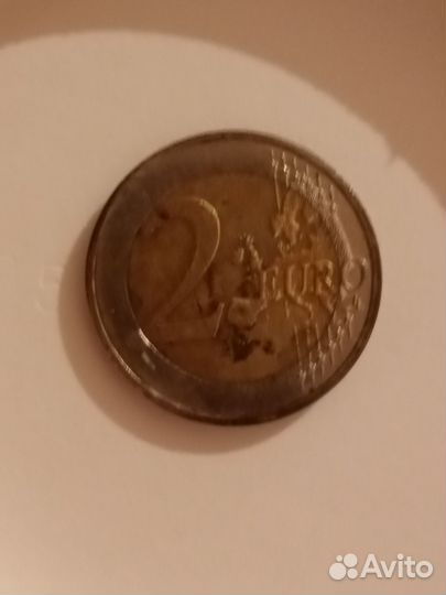 Монета 2 евро 2010г