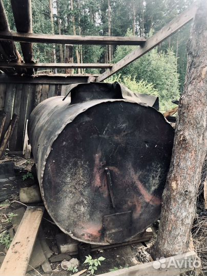 Бочка железная 3.5 куба