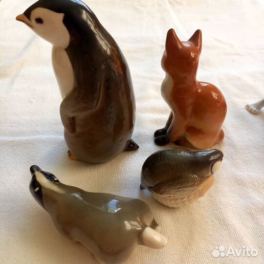 Статуэтка фарфор СССР лфз Дулево Вербилки