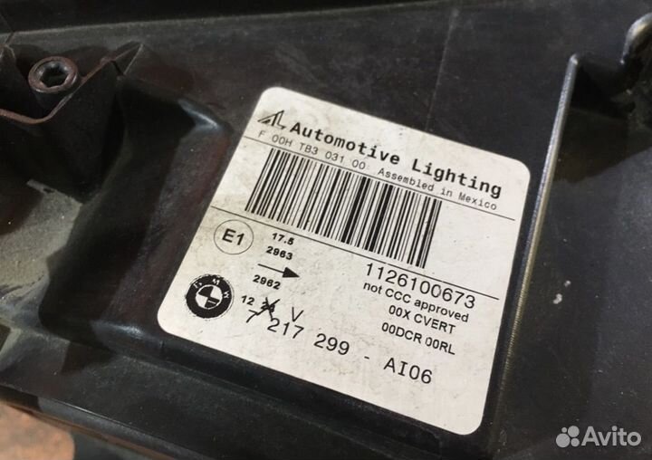 Фара левая bmw x3 f25