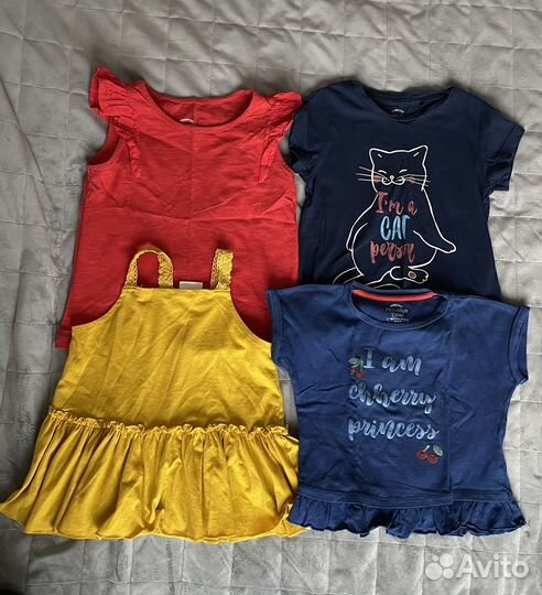 Вещи для девочки 104 110