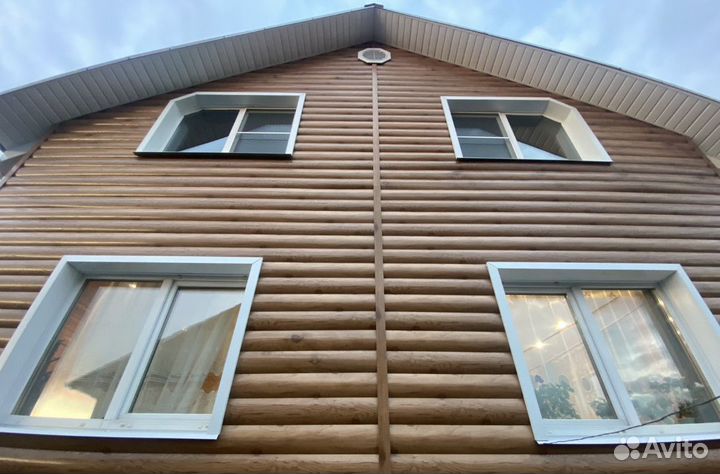 Сайдинг металлический \ замер фасада