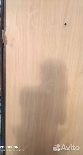 Металлическая дверь бу