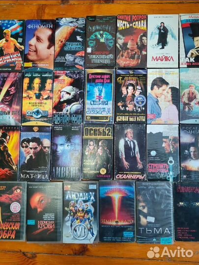 Видеокассеты VHS с фильмами