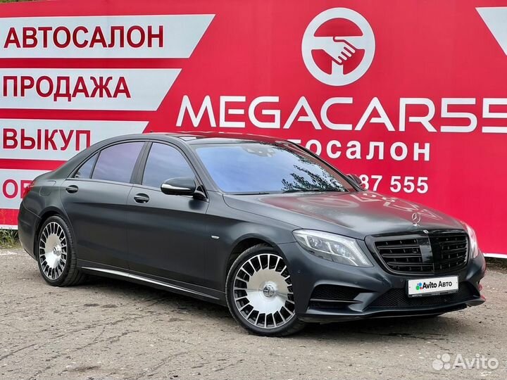 Mercedes-Benz S-класс 4.7 AT, 2014, 17 000 км