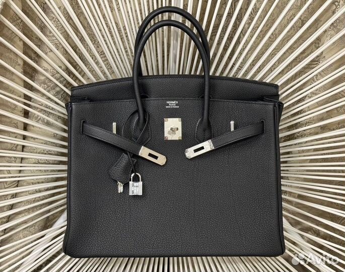 Сумка Hermes Birkin 35 Togo Noir