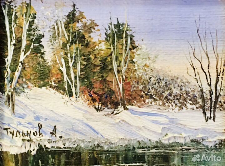 Картина маслом художник Тульнов А.А