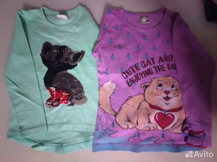 Легинсы, шорты, туника для девочки 110-120