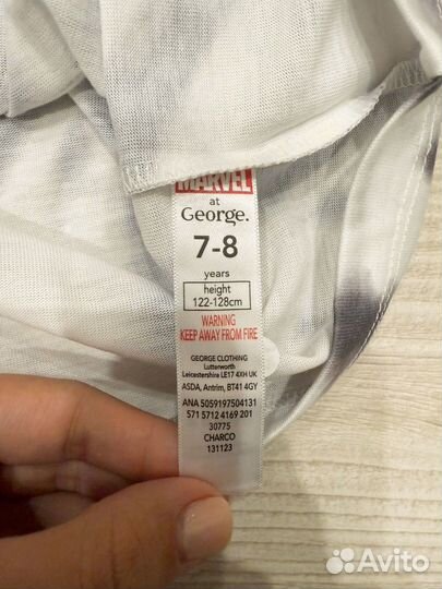 Футболка marvel 122