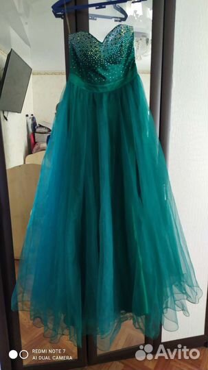 Вечернее платье в пол размер 46