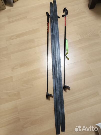 Комплект детские лыжи и ботинки лыжные детские spi