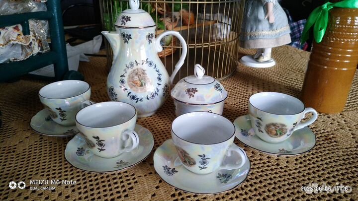 Фарфор ГДР кахла - Сервиз Мадонна