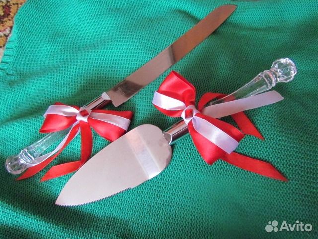 Приборы для резки свадебного торта