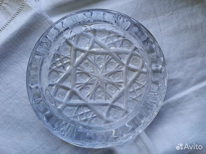 Хрустальная пепельница СССР