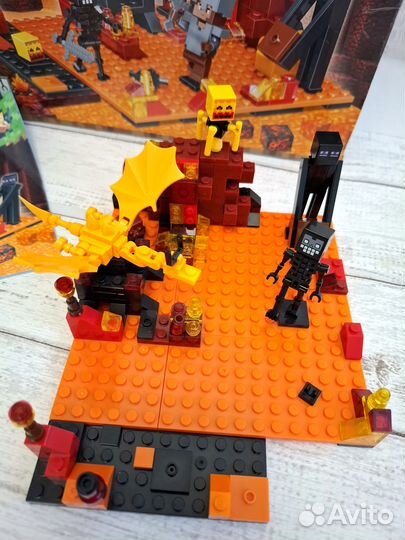 Конструктор My world Minecraft с драконом