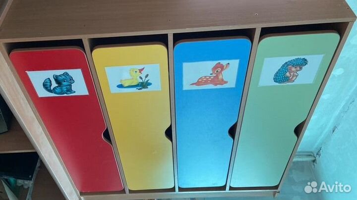 Продам детские шкафчики для одежды (1170х360х1300)