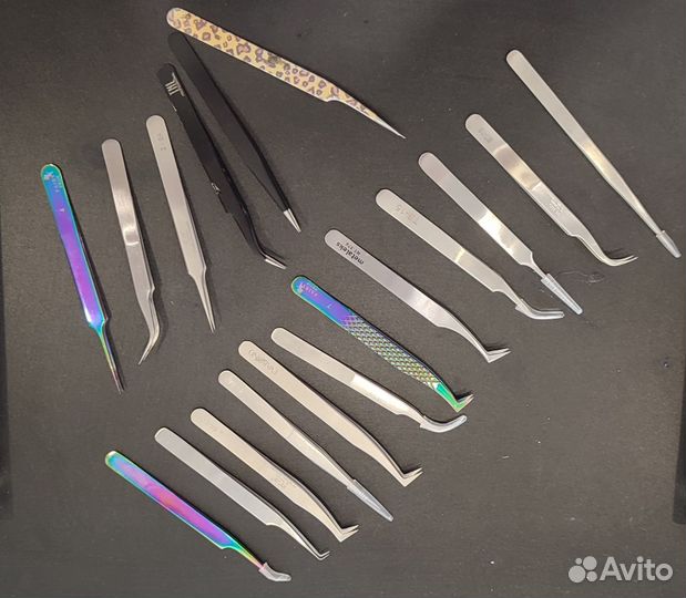 Набор для наращивания ресниц и покраски бровей