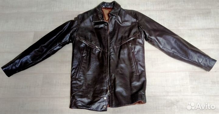 Куртка военная летная шевретовая