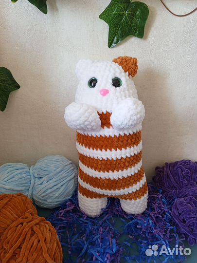 Вязаные игрушки ручной работы