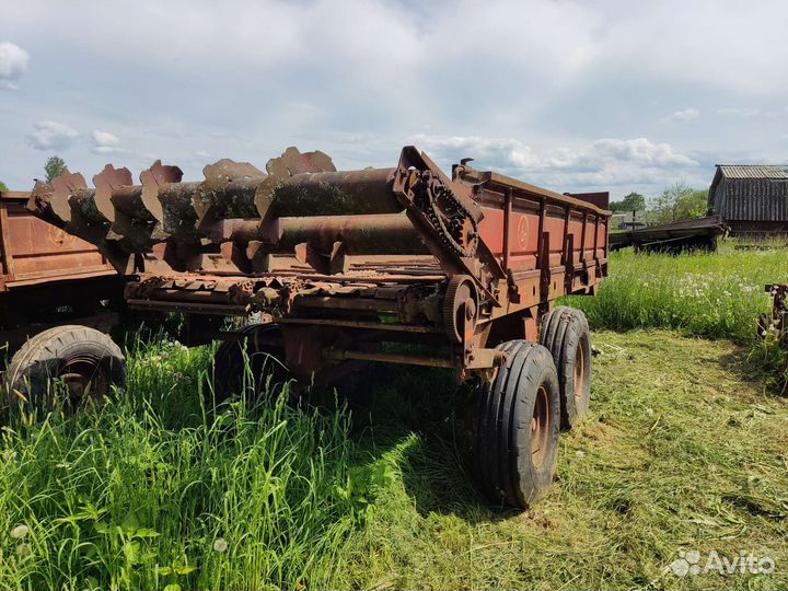 Разбрасыватель удобрений Ригасельмаш РОУ-6, 1986