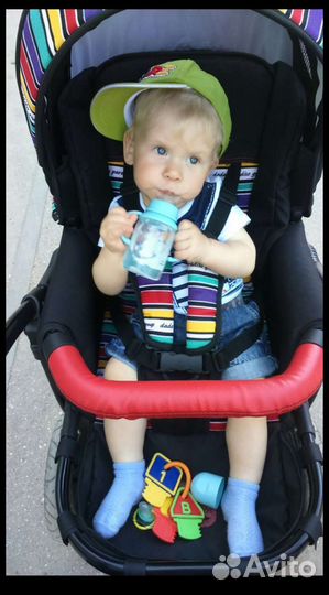 Коляска 3 в 1. DPG Etno Paski 3 в 1