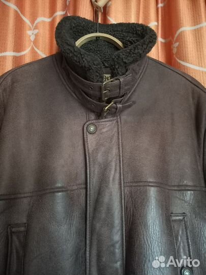 Дубленка натуральная мужская,размер 50-52