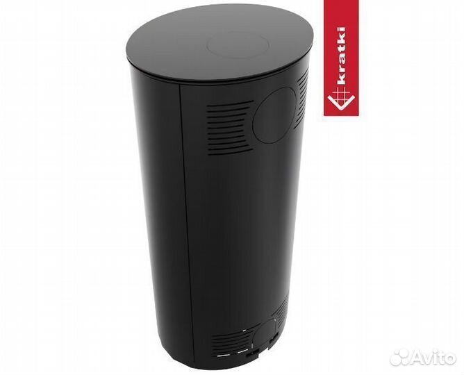 Печь-камин runa черный thermotec