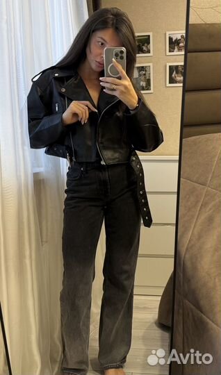 Косуха короткая оверсайз новая