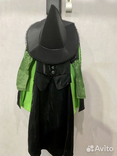 Костюм ведьмы 3-4 года