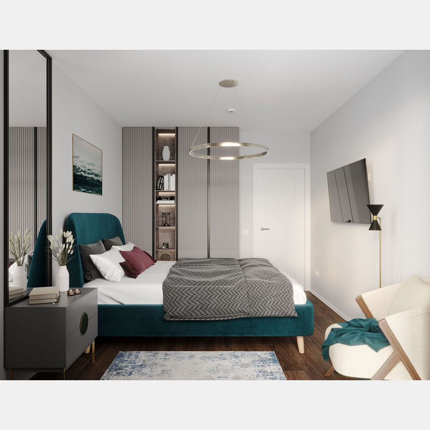 1-к. квартира, 35,7 м², 22/23 эт.