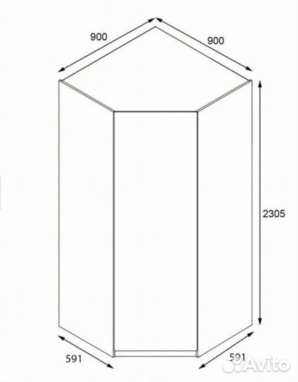 Угловой шкаф