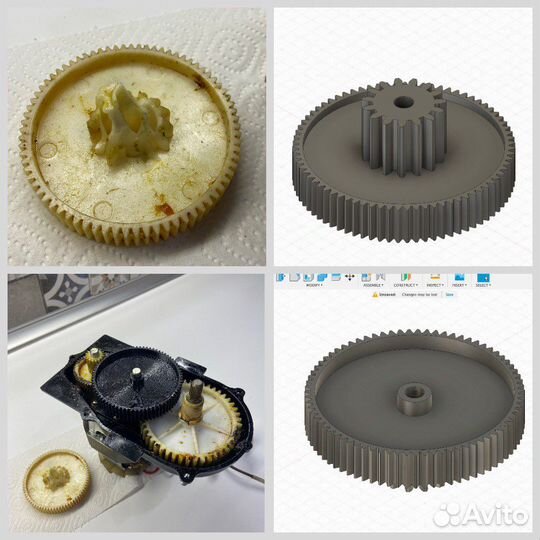 3D печать 3D моделирование Разработка механизмов