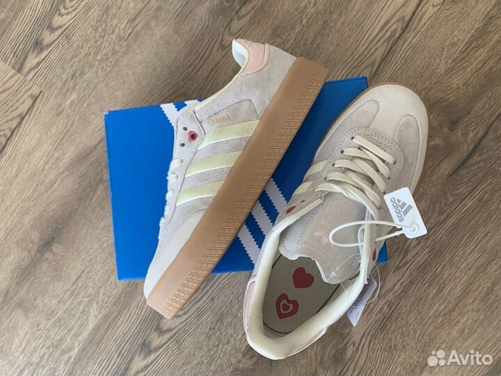 Кроссовки adidas samba valentine кеды женские