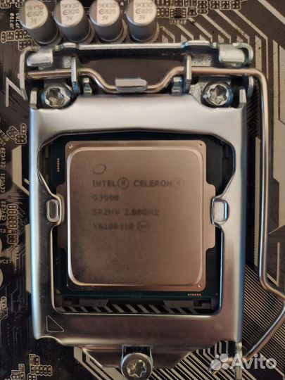 Комплект Материнская плата ASRock H110M-DVS R2.0