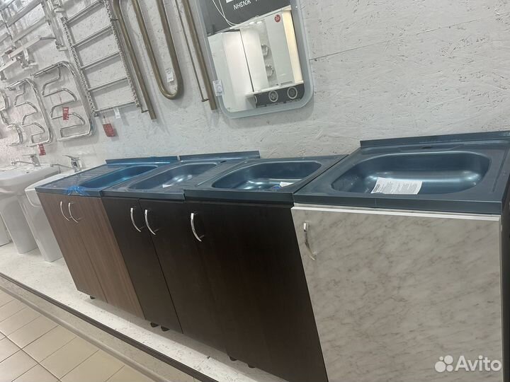 Кухонные тумбы с мойкой