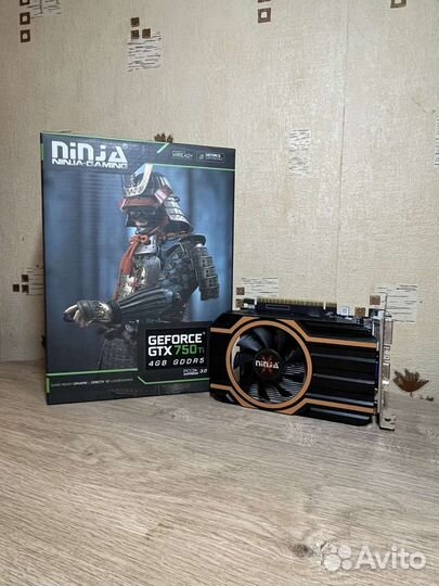 Видеокарта gtx 750ti 4gb