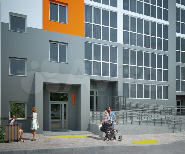 Квартира-студия, 25,2 м², 2/9 эт.