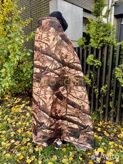 Плащ камуфляж защита от тепловизора