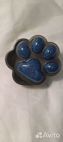 Таба-лапка шкатулка из эпоксидной смолы