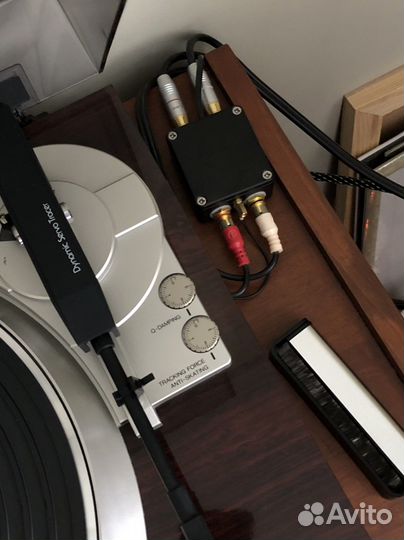 Проигрыватель винила denon DP-37F + фонокорректор