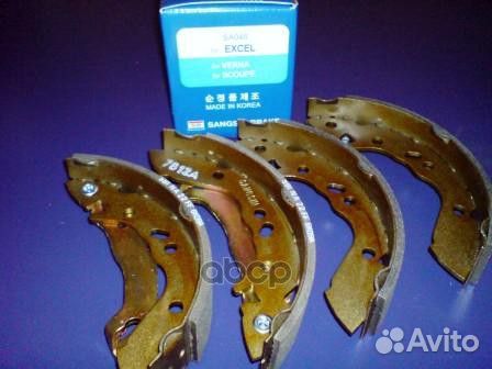 Колодки торм.бараб. комплект 4 шт. шт. Hi-Q HYU