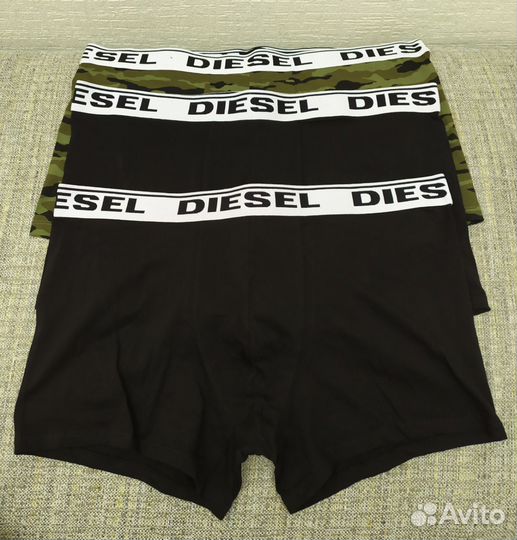 Трусы боксеры мужские Diesel, 3 шт. (Оригинал)