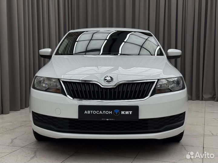 Skoda Rapid 1.6 МТ, 2018, 95 385 км