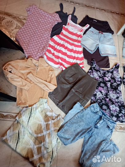 Мужские и Женские вещи пакетами