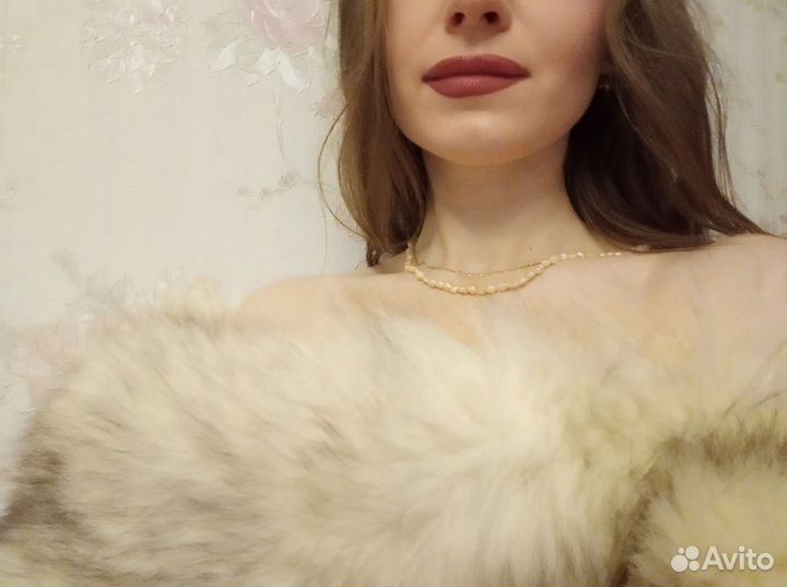 Шкурка Песца меховые Воротники Шапки Берет кожаный