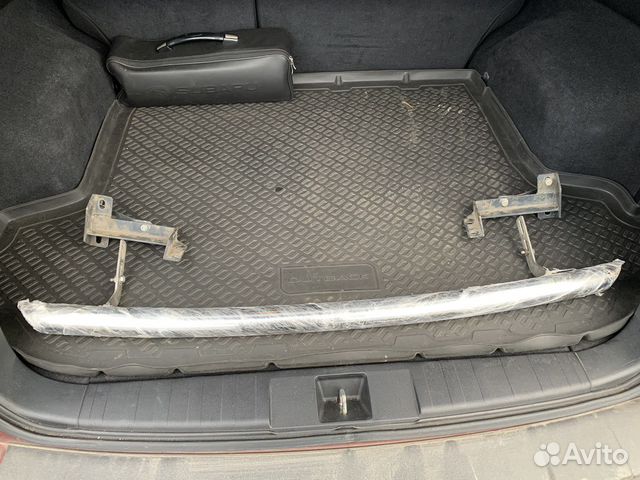 Защита заднего бампера Субару outback